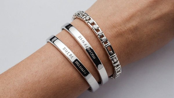 Offrez un bracelet en argent personnalisé pour une femme particulière
